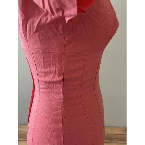 Vintage LILLI DIAMOND Short Sleeve Midi Dress XS - Picture 8 of 8